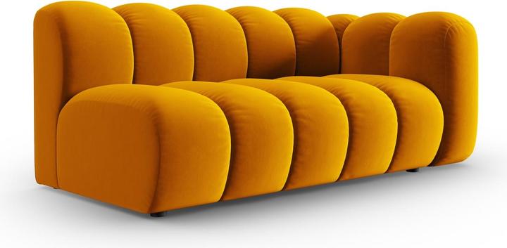 Image du produit Micadoni Canapé Modulable Droit en Velours, "Lupine", 3 Places, 175x95x70Fabriqué en Europe (2 places, 3 places, 4 places)
