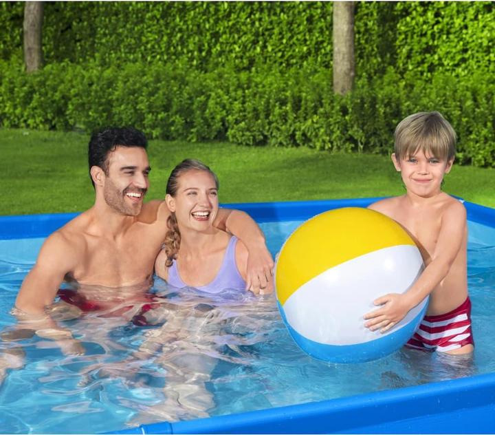 Actual product image Bestway Swimming Pool Steel Pro Rectangular (300 x 201 x 66 cm)