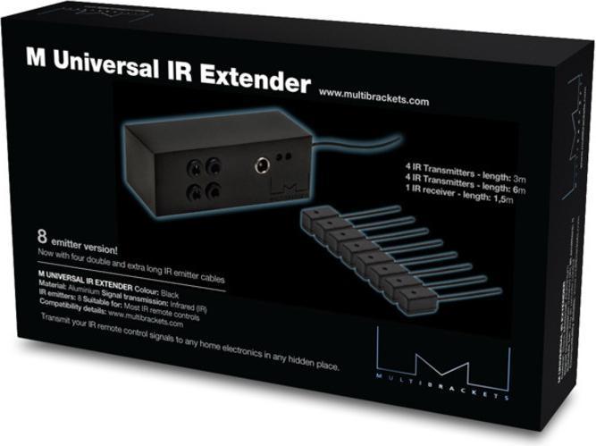 Image du produit Multibrackets Extension infrarouge universelle pour jusqu'à 8 appareils (Télécommande)