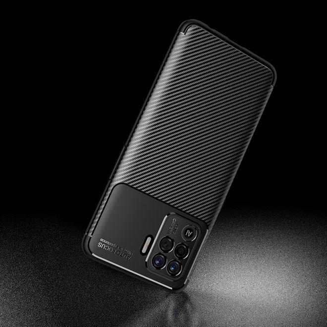Actual product image MU Style Carbon Fiber TPU Softcase Series (Oppo A94)