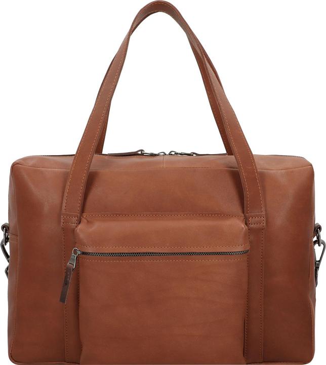 Actual product image Harolds Bague leather shoulder bag 40 cm