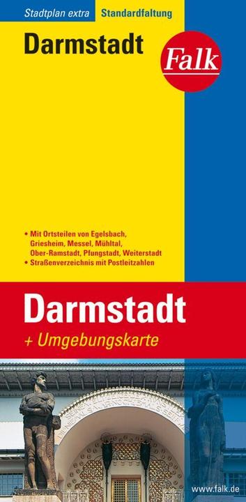 Immagine prodotto Falk Mappa della città Extra Darmstadt 1:17.500