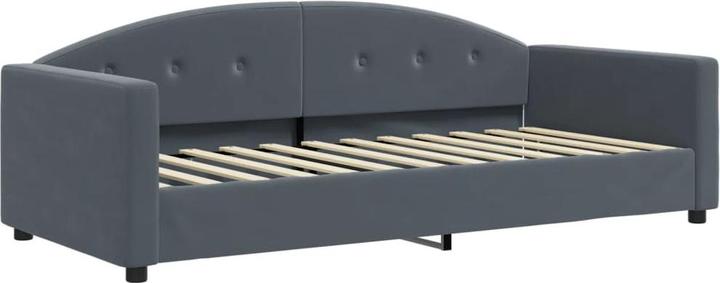Produktbild VidaXL Tagesbett Gästebett Bettsofa Schlafsofa ohne Matratze 90x200cm Samt (Bettsofa)