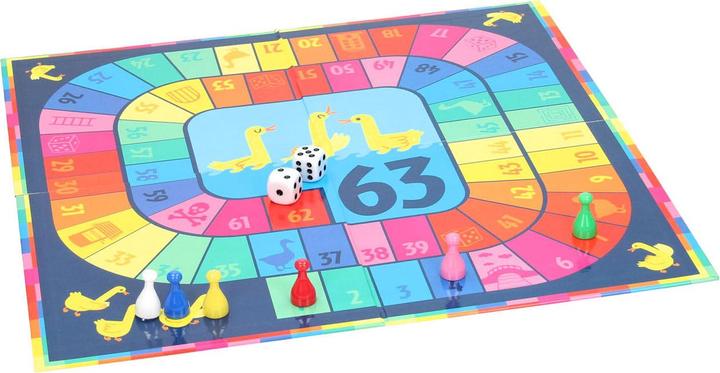 Image du produit Jeu d'enfant Ludo / Jeu de l'oie 2in1 (Anglais)
