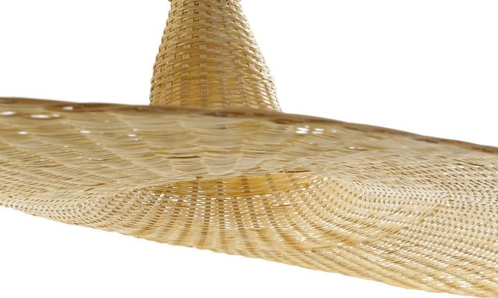 Immagine prodotto DKD Home Decor Ceiling Light Multicolour Light brown Bamboo 50 W 220 V 58 x 58 x 22 cm