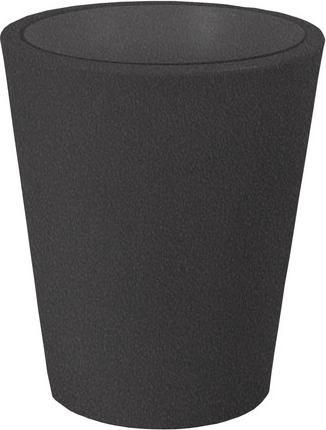 Actual product image Newgarden GERBERA 33 Flower pot large round ø32x39cm anthracite 20L with water reservoir outdoor