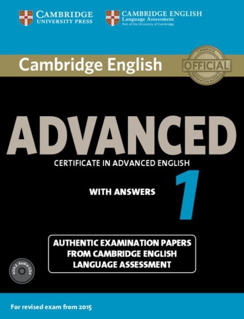 Produktbild Cambridge English Advanced 1. Student's Book Pack with Answers (Englisch, Cambridge University Press, 2014)