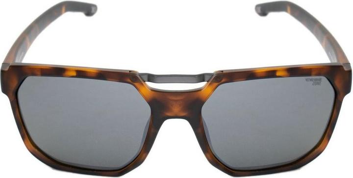 Actual product image Cebe Sunglasses IRON Matte TORTOISE Zone Gray 3 cat. Silver