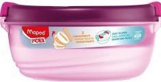 Actual product image Maped PICNIK lunch box ORIGINS, round, 1.4 l, pink