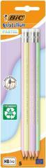 Bic Evolution Pastellstift mit Radiergummi 5 Stück (5 x)
