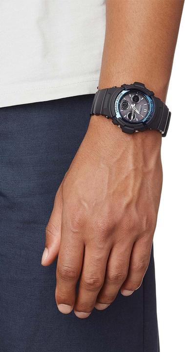 Produktbild Casio AWG-M100A-1AER (Chronograph, 46 mm)