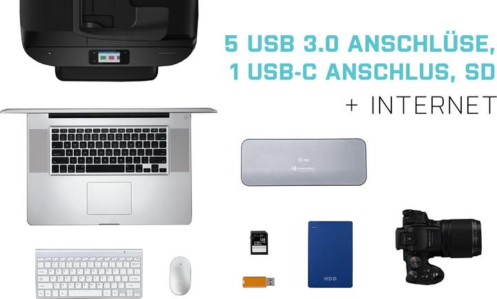 Actual product image i-tec Thunderbolt 3 Dual Dock (Thunderbolt, 2 Ports)