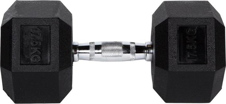 Fitcom Hex Dumbbell 17.5 kg (1 x 17.5 kg)