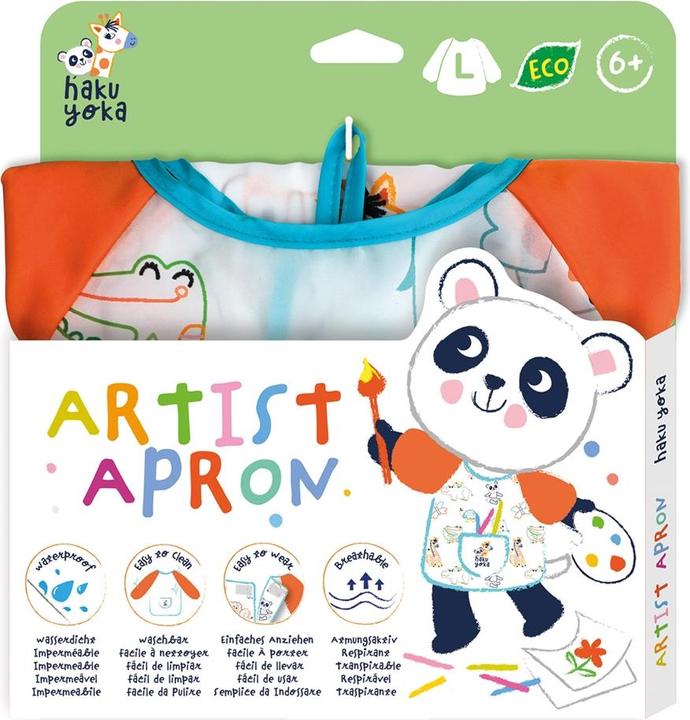 Haku Yoka Tablier de peinture pour enfants taille L