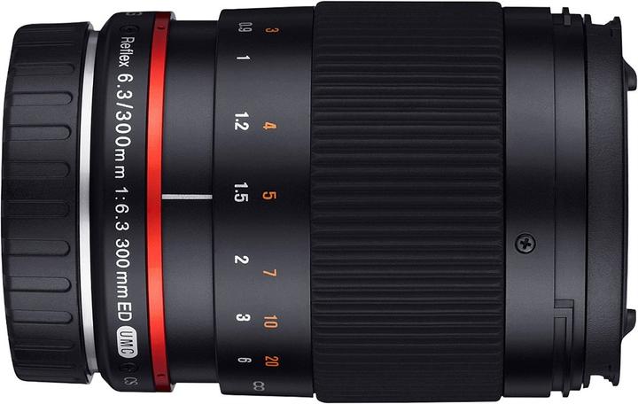 Actual product image Samyang 300mm f / 6.3 ED UMC CS (Sony E, APS-C / DX)