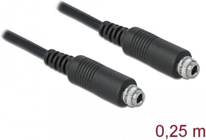 Produktbild Delock Audio-Kabel zum Einbau 3,5 mm Klinke - 3,5 mm Klinke 25 cm (0.25 m, 3.5mm Klinke (AUX))