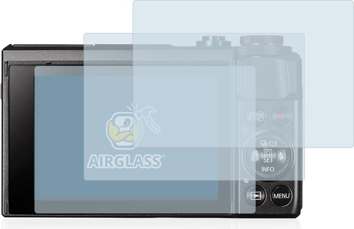Actual product image BROTECT AirGlass Glass (Screen protector, PowerShot G7 X Mark II)