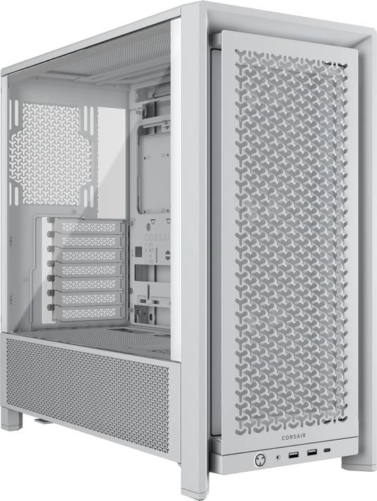 Actual product image Corsair Geh Midi FRAME 4000D RS Mid-Tower, White (Mini-ITX, ATX, mATX)