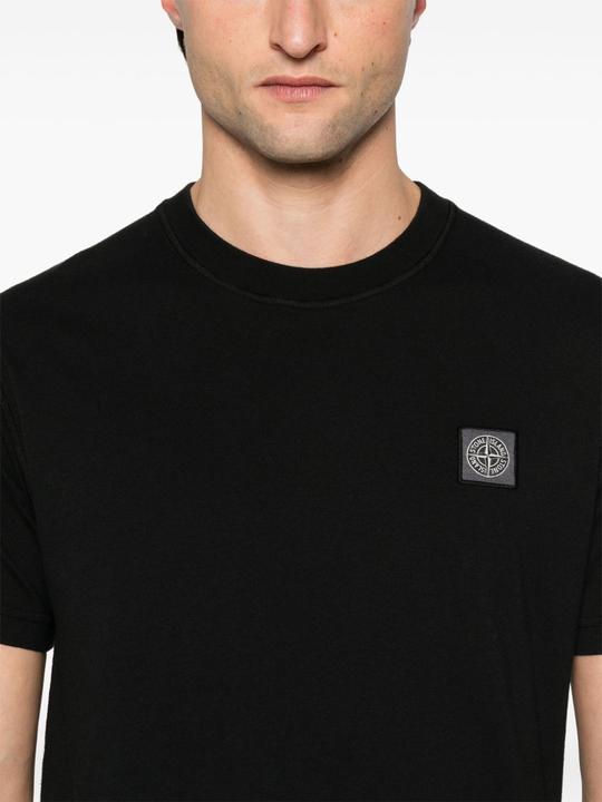 Actual product image Stone Island T-shirts And Polos Black (S)