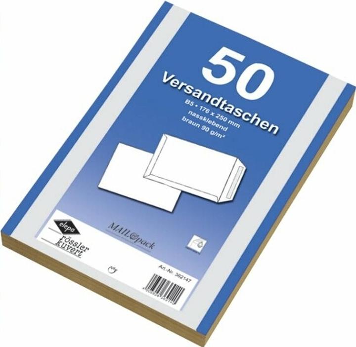 Produktbild Elepa Couvert ohne Fenster (50 x)