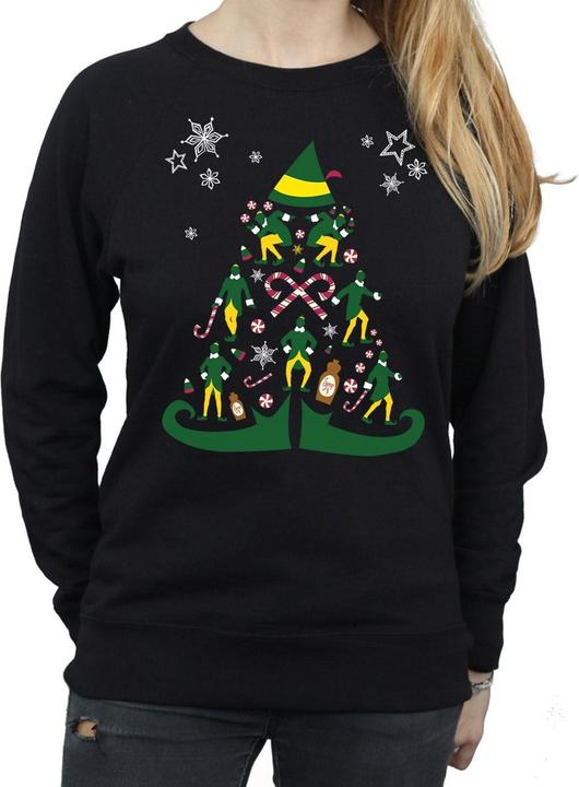 Immagine prodotto Elf Christmas Tree Felpa Donna (L)