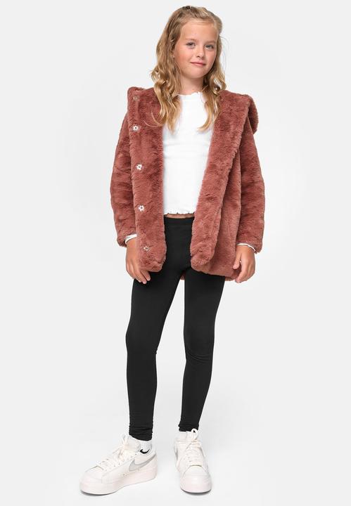 Image du produit Urban Classics Manteau à capuche en peluche pour filles (146, 152)