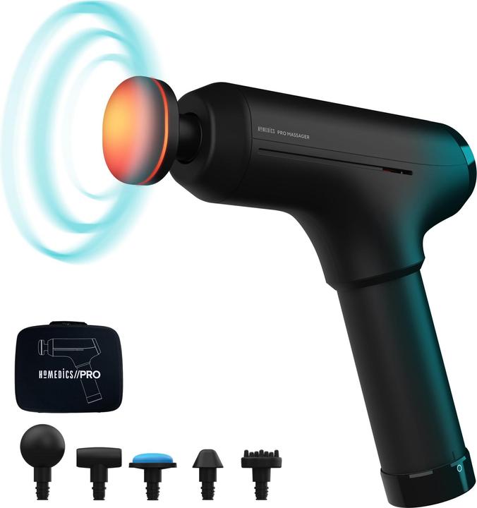 Homedics Pro Physio Massage Gun with Heat