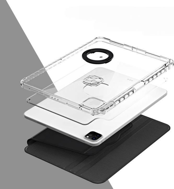 Actual product image Cover-Discount iPad Pro 13 2024 - 2in1 rotatable cover with back + lid (iPad Pro 13 2024 (M4))