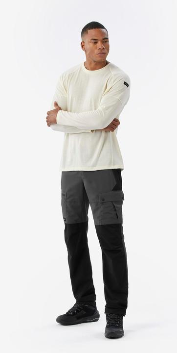 Image du produit Simond T-shirt manches longues en laine mérinos homme, Merino Resist undyed (XXL)