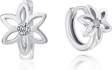 Produktbild Moiss Gentle silver earrings with flowers E0000140 (L)
