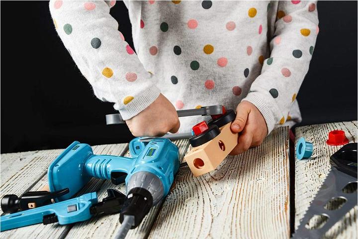 Immagine prodotto HAZET Giocattoli per bambini serie di utensili JUNIORTOOL1 ∙ Numero utensili: 61
