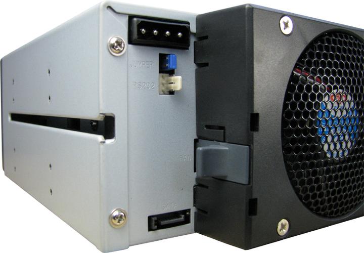 Actual product image Intertech CobaNitrox Sub-Raid SB-C 102 - Internal RAID enclosure with LCD display, fan - 2