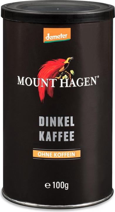 Actual product image Mount Hagen Spelt coffee soluble Demeter glass 100 g (100 g)