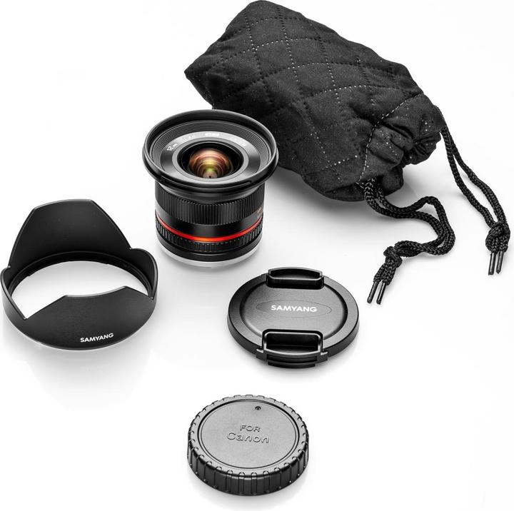 Produktbild Samyang 12mm f/2.0 NCS CS, Canon M (Canon EF-M, APS-C / DX)