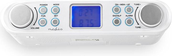 Produktbild Nedis Küche Radio FM-Radio Unterschrank-Radio 30 voreingestellte Sender Display mit automatischem D (FM)