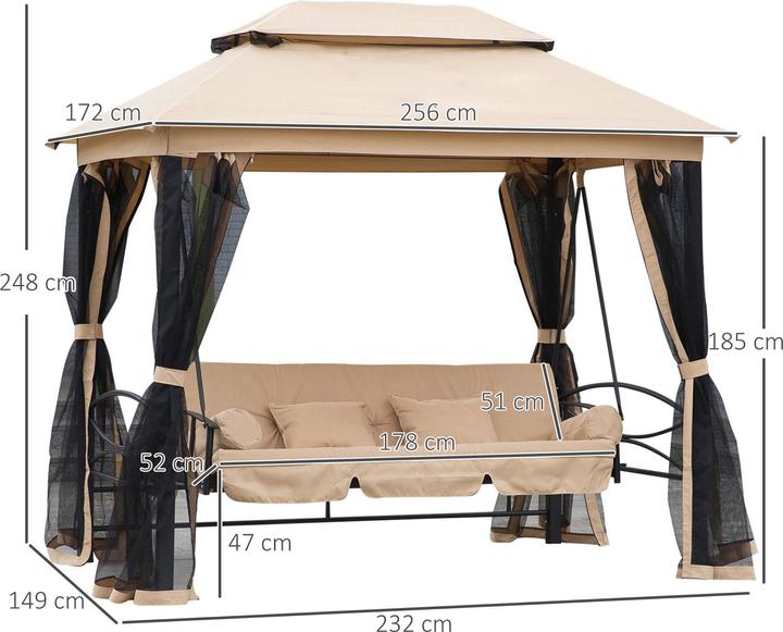 Image du produit Outsunny Pergola