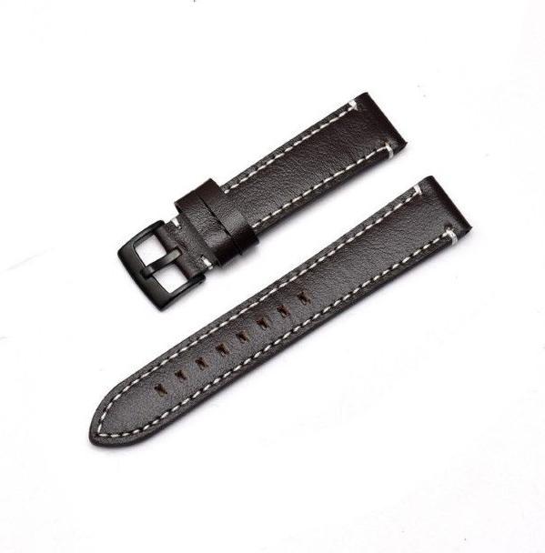 Produktbild MU Classic AH Series Echtleder Ersatz Armband (20 mm, Echtleder)