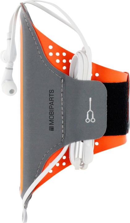 Actual product image Mobiparts Comfort Fit Sport Armband Apple iPhone 5/5S/SE Neon Orange