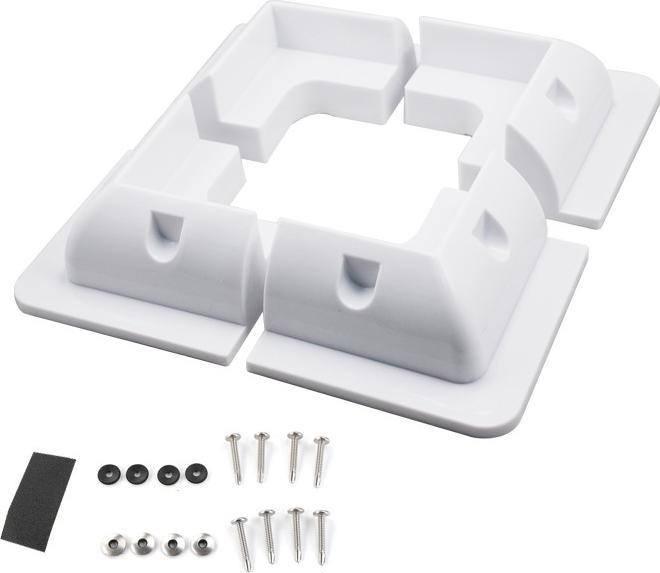 Produktbild Autarking Solar Spoiler Eckprofil Set weiss (4 Stück) (Solaranlage Montagematerial)