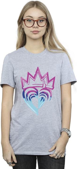 Image du produit Disney - T-shirt DESCENDANTS PINK CROWN - Femme (XL)