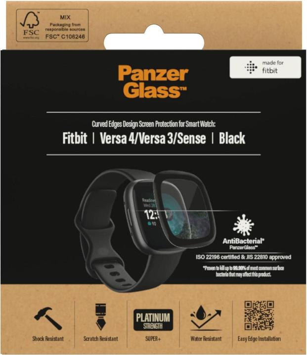 Image du produit PanzerGlass Protection d'écran Fitbit Versa 3/4 et Sense
