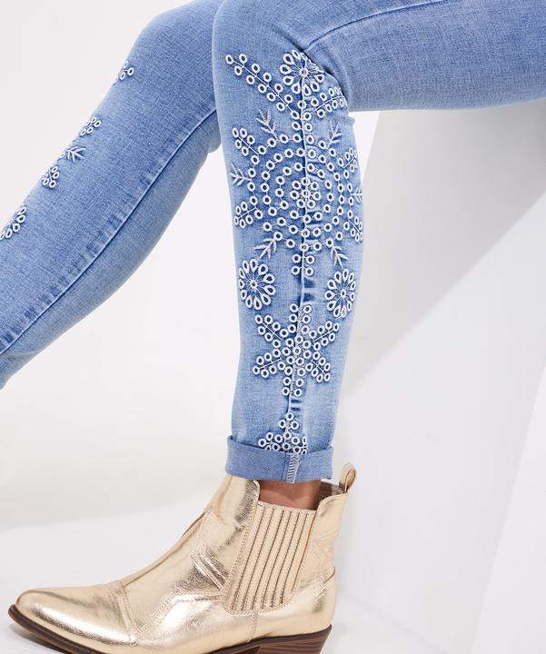 Produktbild Joe Browns Metallic Floral Skinny Jeans (42)