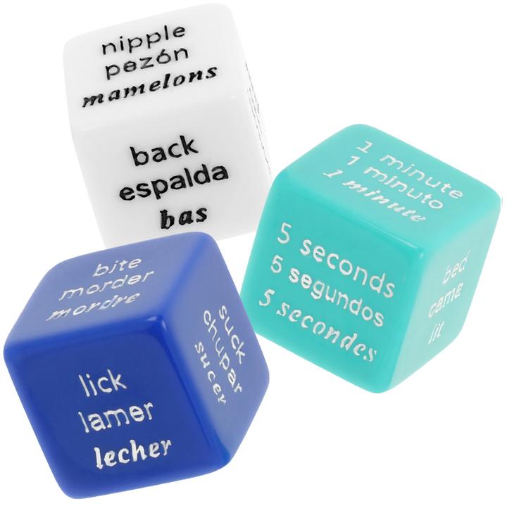 Produktbild Waterfeel Juego De Dados Er?Ticos Es/Fr/En (Würfelspiel, Französisch, Spanisch, Englisch, Portugiesisch, Italienisch, Deutsch)