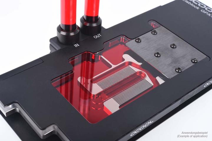 Produktbild Alphacool Eiswasser Crystal Red (1000 ml, Fertiggemisch)