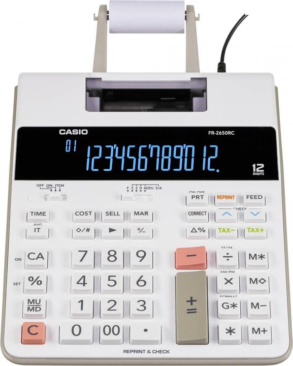 Actual product image Casio Fr-2650rc (Electrical connection)