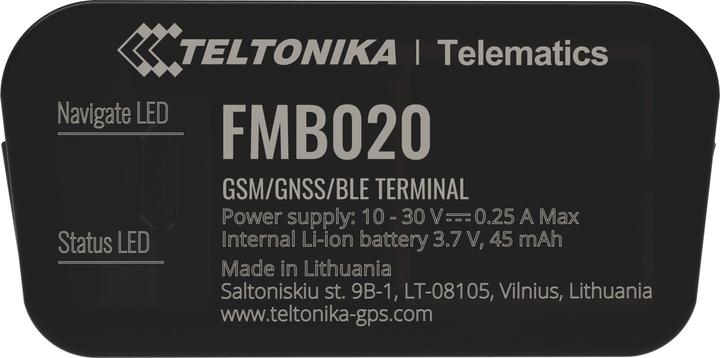 Immagine prodotto Teltonika FMB020 Localizzatore GPS Auto Nero