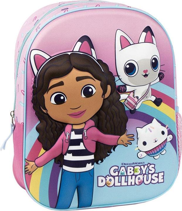 Image du produit Gabby's Dollhouse sac à dos pour enfants 3d, ros