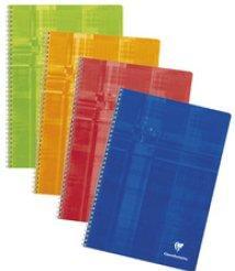 Image du produit Clairefontaine Cahier à spirales (17 x 22 cm, Quadrillé, Couverture souple)