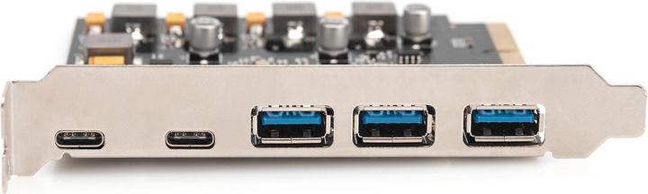 Immagine prodotto Digitus Scheda PCIe 2 USB-C + 3 USB A