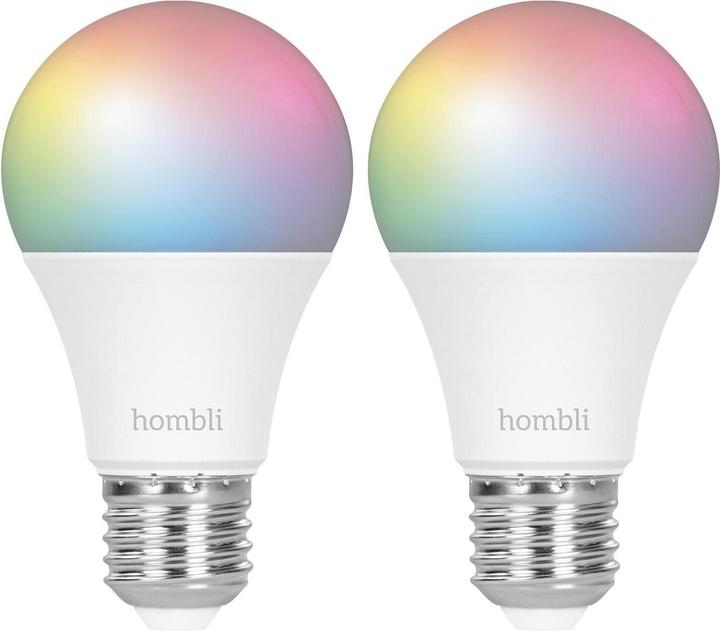 Smart Bulb (2x) (E27, 9 W, 800 lm, 2 x, F)